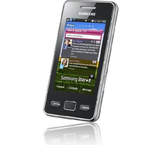 Samsung Star II S5260 onyx black